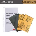3m Fine Sandpaper 1200 1500 2000 Grit Sandpaper For Polishing Car Paint  50pcs 