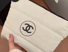 Beauty Chanel Makeup Bag Pouch Vip Gift White With Dust Bag New