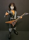 1 6  Kiss Custom Vinnie Vincent Figure Doll W Guitar Creatures