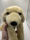 Animal Alley Plush Golden Labrador Retriever Yellow Lab Puppy Dog Beanbag Vtg