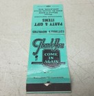 Cottrells Novelties Matchbook Cover Vintage Party Gift Store Appleton Wisconsin 