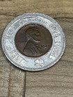 Commercial State Bank Wagner  S  Dak  1948d Encased Penny  d875