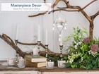 Royal Imports Candle Holder Hanging Oyster Votive Tealight Glass For Wedding 