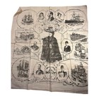 Antique Queen Victoria Commemorative Linen