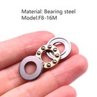 Thrust Ball Bearing Miniature High Precision Flat Steel Bearings 3 Part 8x16x5mm