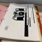 Original Zeiss Ikon Contarex Bullseye super pro electronic Repair Manual Binder