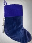 Vintage 1999 Disney Embroidered Tinkerbell Christmas Stocking