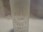 Hard Rock Cafe Oasis Shot Glass City Classic Logo Winter 2001 Frosted New