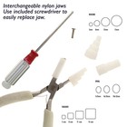 The Beadsmith Stepped Plier Nylon Jaws