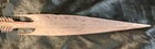Antique Iron Spear Head Spear Point Spear End