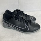 Nike Mercurial Vapor 13 Club  5y Indoor Soccer Shoes  At8169-001 Black