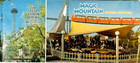 Vintage Magic Mountain 70 s 60 s The Continental Post Card Booklet California