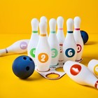 Bowling Set - Gigglescape     Plastic  14-piece  Kids Sports Ball Set  Ages 3 