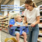 Shopping Cart Cover For Baby  Padded High Chair Cover  Dinosaurs