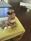Wee Forest Folk M-095   Mousey Nurse   1983 Retired Pink Dress Red Cross Wff