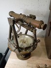 Antique W l e  Gurley Brass Surveying Transit W  Original Box And Accessories