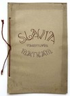 Original Brochure Alphonse Mucha - Art Nouveau -slavia -matkam-motherhood - 1934