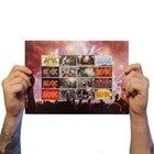 Royal Mail - Ac dc - Collectors Stamp Sheet - Mnh