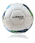 Venice Sports Soccer Ball Size 4 Soccer Balls White green blue Outdoor Indoor