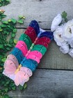 12 Large Feather Monarch Butterflies 5inch Pastel Assorted- Artificial Butterfly