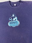 Vintage Mavis Staples Band Shirt Adult Size Xl Blue Logo Concert Tour Y2k