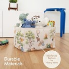 Sweet Baby Co  Classic Winnie Pooh Storage Nursery Basket With Hard Bottom Large