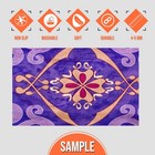 Magic Carpet  Aladdin Rug aladdin Carpet  Turkish Cotton Base Rug  Rug For Kids