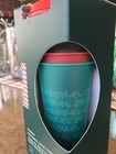 Starbucks Reusable Cold Cups Set Holiday Christmas 5 Cups With Straws And Lids 