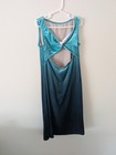 Green Velvet Dance Costume Dress Girl Size S m Tap Jazz Ballet 