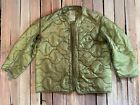 Usgi Military Cold Weather M65 Field Jacket Liner Od W  Buttons Xl  L  M  S  Xs