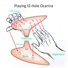 2nd Generation Pro-grade 12-hole Alto C Flute Ocarina W  Quality Craftsmanship
