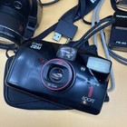 Digital   Film Camera Untested Lot Of 8 Plus Accessories Canon Box See Photos