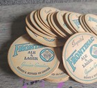 Vintage Frontenac Ale   Lager Beer Coaster Montreal Canada Lot Of 26 Coasters