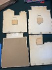 Vintage 1960s Lucky Lager Beer Vacuform Plastic Old West Town Signs - Set Of 4