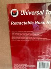 Universal Tools Retractable Hose Reel  1 2  X 50  Rubber Air Hose