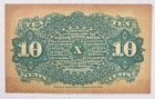 1863 Fractional Currency 10 Cents Fourth Issue