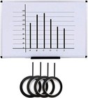 8 Rolls Chart Tape 6mm 1 4  Whiteboard Self-adhesive 6mm  White  Black 