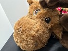 Dan Dee Collectors Choice Christmas Plush Moose With Festive Scarf Large 24    Hol