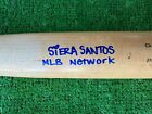Mlb Network Siera Santos Autographed Game Used Baseball Bat