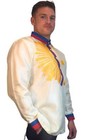 Sinag Philippine Flag Organza Barong Tagalog - Order Us Size