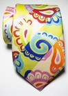 New Classic Paisley Multicolor Jacquard Woven Silk Men s Tie Necktie 1