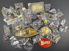 40   Lot Of Vintage Wendy   s   Rally s Enamel Pins Medals Vtg Fast Food Pin Lot