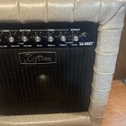 Vintage Kustom Guitar Amp  Silver Gray Tuck N Roll