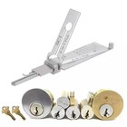 Hook And Pickup Tool Kit 2 In 1 Portable Lock Picking Set Ergonomic Handle