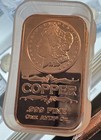 Lot Of 100- 1 Oz  Morgan Dollar  999 Fine Copper Bar