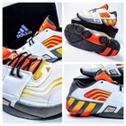 Adidas Us 14 Men s White Grey Orange Yellow Retro Agent Gil Restomod  Fz6213 New