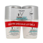 Vichy Invisible Resist 72h Antiperspirant Deodorant Roll-on Set Of 2 X 50ml