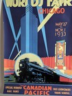 Canadian Pacific Chicago World s Fair 1933 Poster 24x36  1998