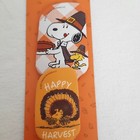 Peanuts Snoopy Woodstock Thanksgiving Happy Harvest Spatula Set baking kids Nwt