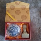 Antique Chinese Ink And Stamp Set  the Rat  In Original Packaging Never Used